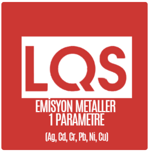 ESYT-2 / Emisyon / 1 PARAMETRE (Gümüş, Kadmiyum, Krom, Kurşun, Nikel, Bakır) resmi