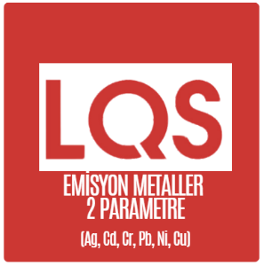 ESYT-2 / Emisyon / 2 PARAMETRE (Gümüş, Kadmiyum, Krom, Kurşun, Nikel, Bakır) resmi