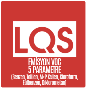 ESYT-1 / Emisyon / 5 PARAMETRE (Benzen, Tolüen, M+P Ksilen, Kloroform, Etil Benzen, Diklorometan) resmi