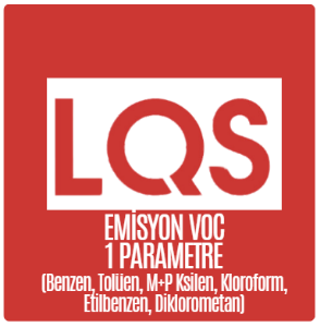 ESYT-1 / Emisyon / 1 PARAMETRE (Benzen, Tolüen, M+P Ksilen, Kloroform, Etil Benzen, Diklorometan) resmi