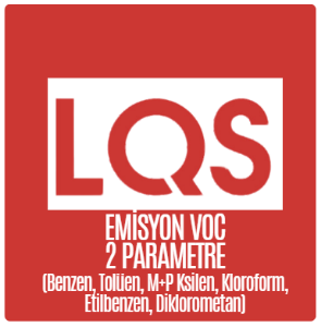 ESYT-1 / Emisyon / 2 PARAMETRE (Benzen, Tolüen, M+P Ksilen, Kloroform, Etil Benzen, Diklorometan) resmi