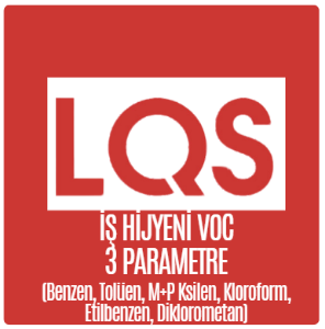İHYT-3 / İş Hijyeni / 3 PARAMETRE (Benzen, Tolüen, M+P Ksilen, Kloroform, Etil Benzen, Diklorometan) resmi