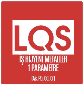 İHYT-2 / İş Hijyeni / 1 PARAMETRE (Arsenik, Kurşun, Kadmiyum, Krom) resmi