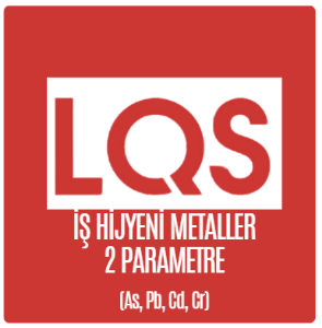 İHYT-2 / İş Hijyeni / 2 PARAMETRE (Arsenik, Kurşun, Kadmiyum, Krom) resmi